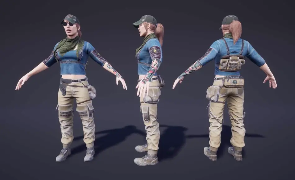 【UE5】冒险家角色 Adventure Characters (Pack)