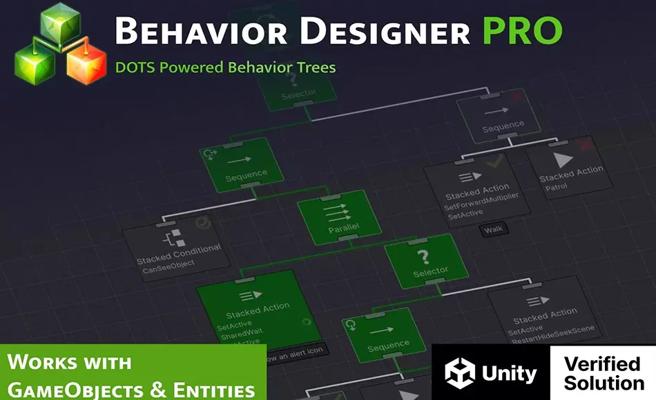 Unity插件 – 行为树插件 Behavior Designer Pro 3 – DOTS Powered Behavior Trees