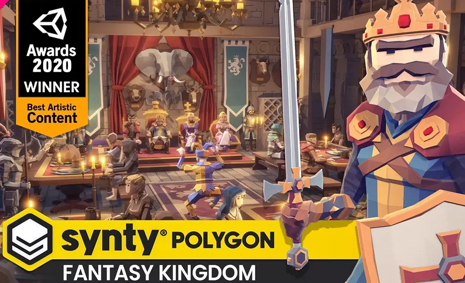 Unity资产 – 风格化幻想王国 POLYGON – Fantasy Kingdom Pack
