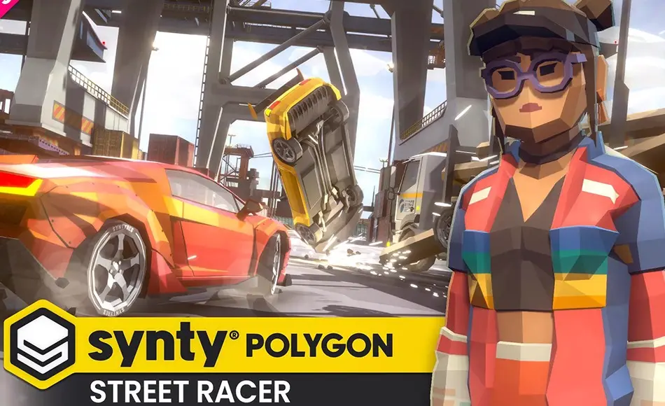 Unity资产 – 街头赛车 POLYGON – Street Racer – Low Poly 3D Art