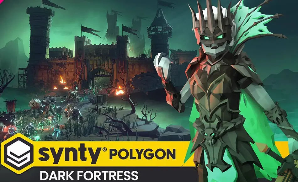 Unity资产 – 风格化黑暗堡垒包 POLYGON – Dark Fortress Pack