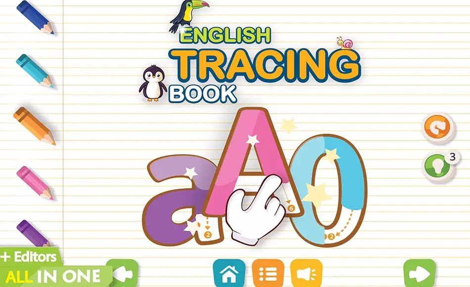 Unity开发 – 英文描红游戏 English Tracing Book