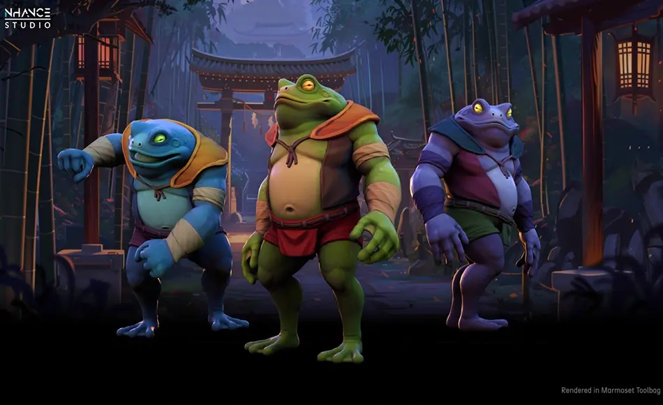 【UE5】风格化青蛙角色 Stylized Frog Nomad