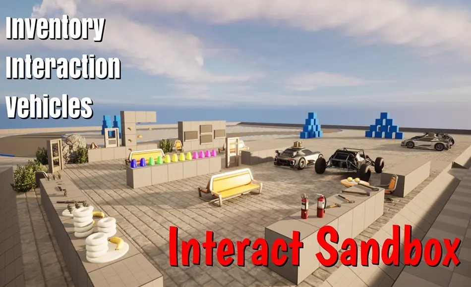 【UE5】互动沙盒 Interact Sandbox