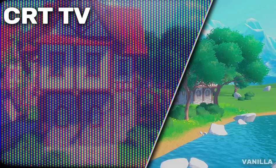 Unity特效 – 老电视机效果插件 Retro: CRT TV