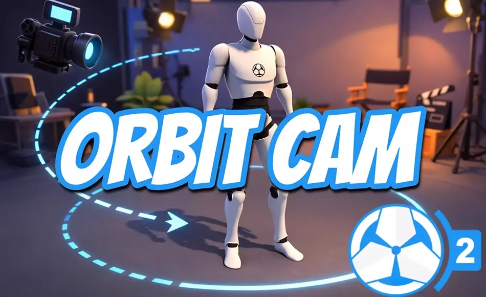 Unity插件 – 自动环绕摄像机 Auto-Orbit Camera for Game Creator 2