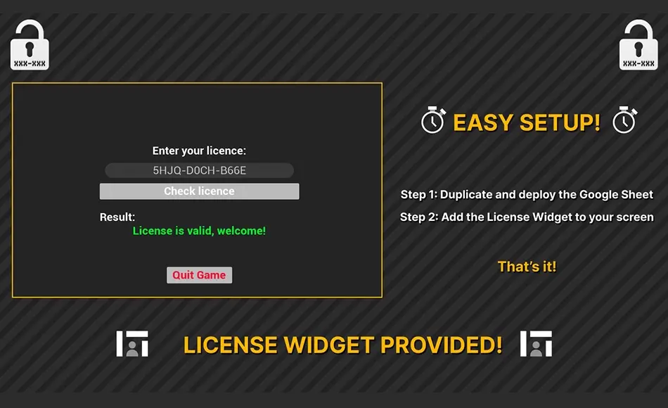 UE5插件 – 简易许可证密钥 Easy License Key