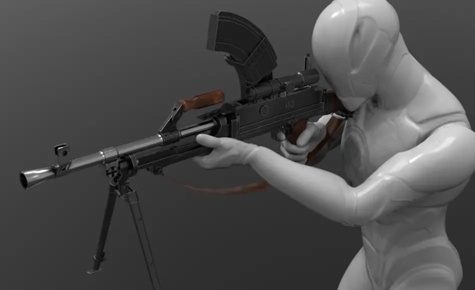 【UE5】轻机枪 Bren Light Machine Gun LMG
