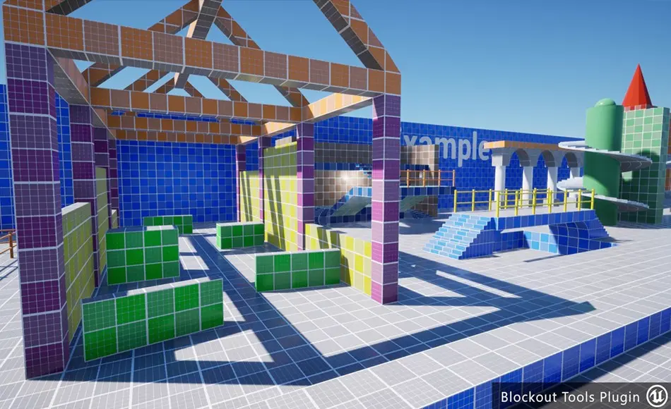 UE4/5插件 – 遮罩工具插件 Blockout Tools Plugin