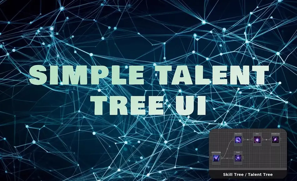 Unity插件 – 天赋树构建器 Skill Tree / Talent Tree Builder – Simple Talent Tree UI Unity插件 – 天赋树构建器 Skill Tree / Talent Tree Builder – Simple Talent Tree UI