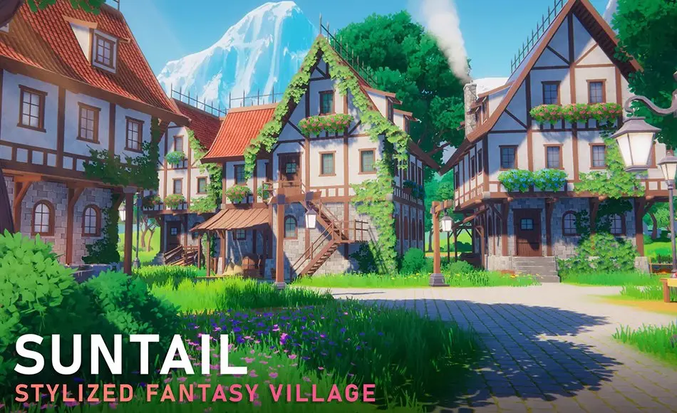 【更新】Unity场景 – 风格化梦幻村庄 SUNTAIL – Stylized Fantasy Village 【更新】Unity场景 – 风格化梦幻村庄 SUNTAIL – Stylized Fantasy Village