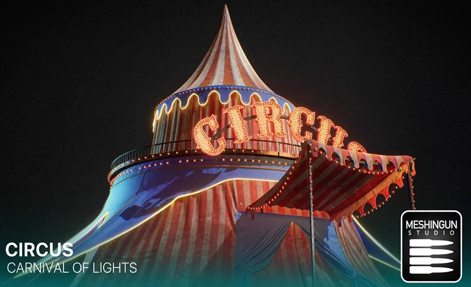【UE5】马戏团主题公园景点 Circus – Theme Park Attraction