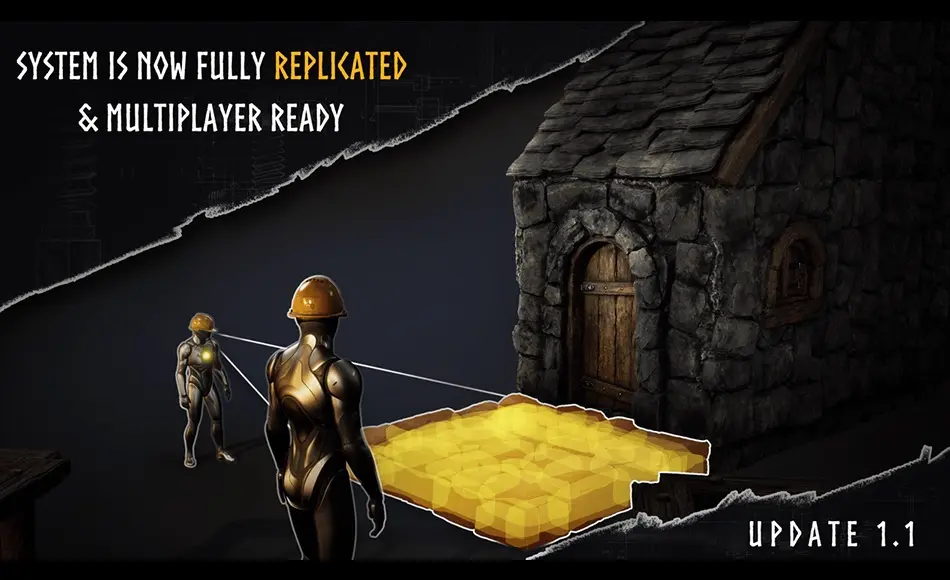 UE5插件 – 终极建筑系统 Ultimate Building System (Survival Building System, Modular Building System) v1.2
