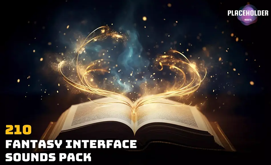 Unity音效 – 幻想用户界面音效 Fantasy User Interface Sounds Unity音效 – 幻想用户界面音效 Fantasy User Interface Sounds