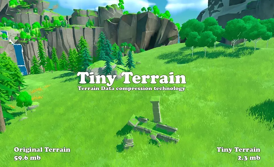 Unity插件 – 地形数据压缩插件 Tiny Terrain Unity插件 – 地形数据压缩插件 Tiny Terrain