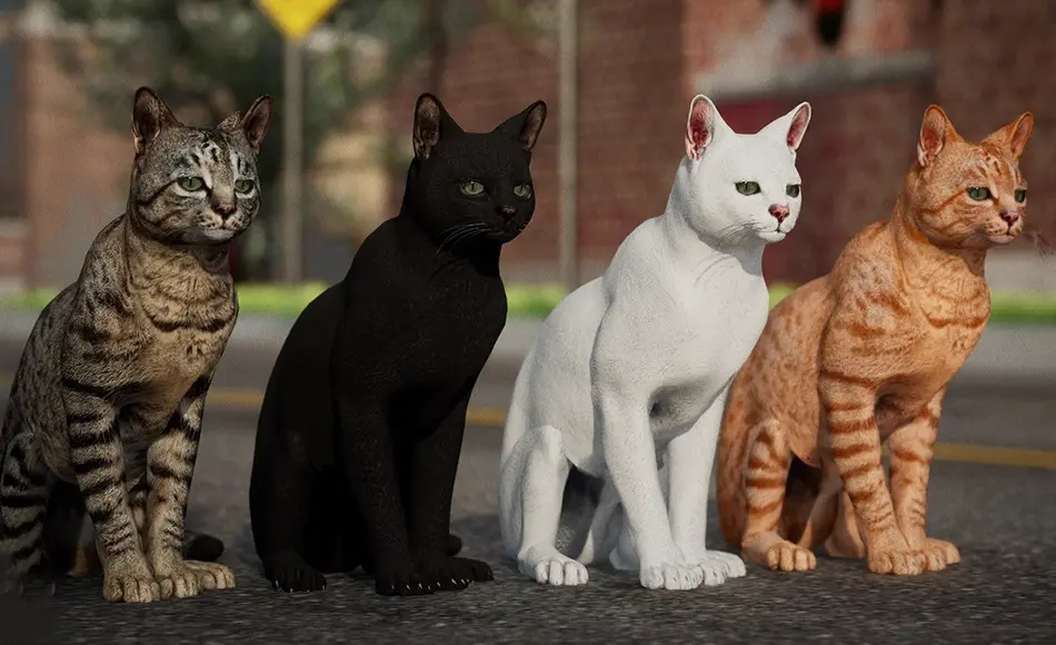 【UE5】家猫 Animalia – Domestic Cat