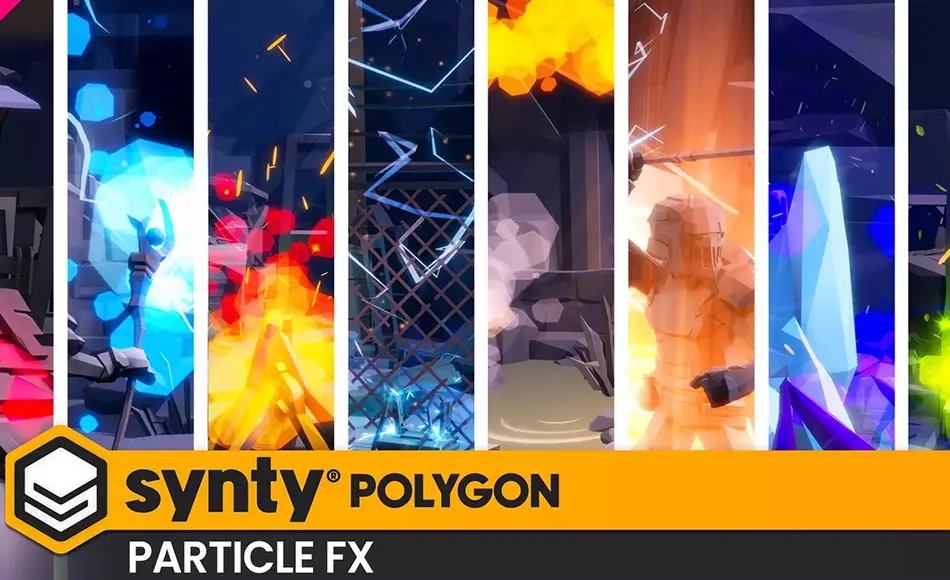 Unity特效 – 风格化游戏特效 POLYGON – Particle FX Pack Unity特效 – 风格化游戏特效 POLYGON – Particle FX Pack