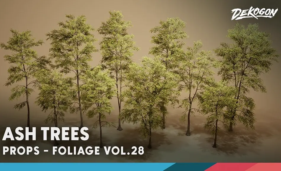【UE5】白蜡树资产包 Foliage VOL.28 – Ash Trees (Nanite and Low Poly) 【UE5】白蜡树资产包 Foliage VOL.28 – Ash Trees (Nanite and Low Poly)