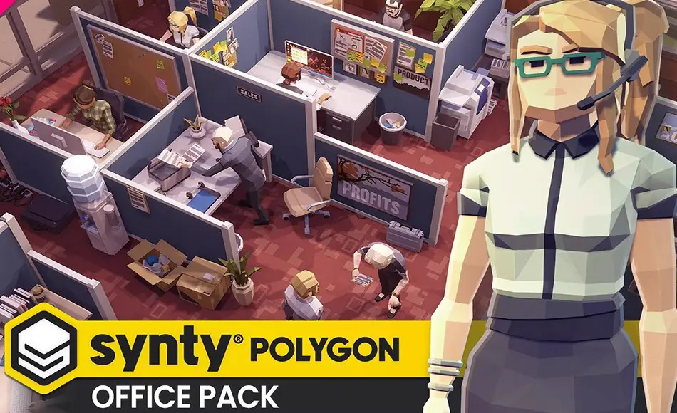 Unity场景 – 风格化办公室场景 POLYGON – Office Pack Unity场景 – 风格化办公室场景 POLYGON – Office Pack