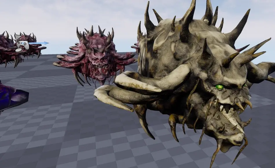 【UE5】怪物昆虫 Monster Bug Multiped 【UE5】怪物昆虫 Monster Bug Multiped