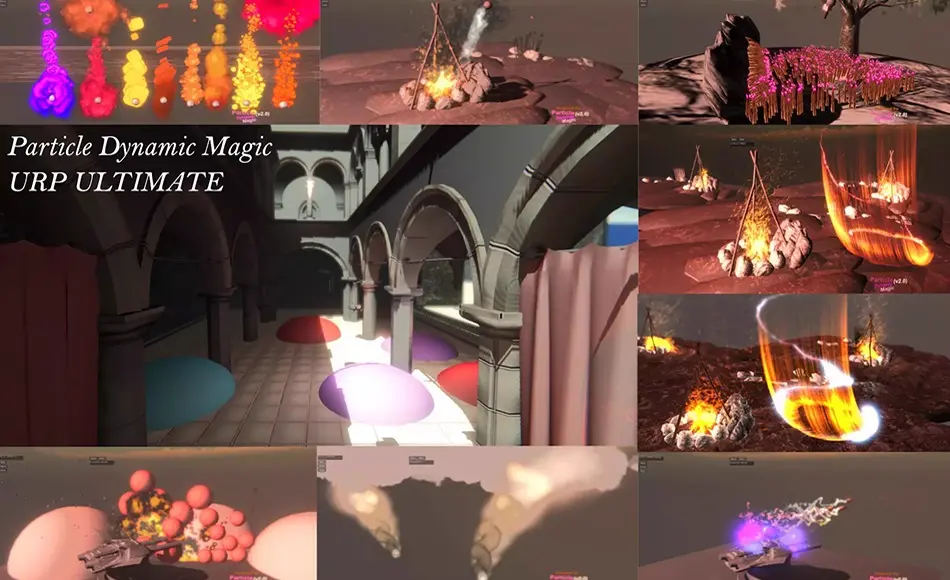 Unity插件 – 动态贴花系统 Particle Dynamic Magic URP ULTIMATE – Decals, Particles, Radiosity & Splines Unity插件 – 动态贴花系统 Particle Dynamic Magic URP ULTIMATE – Decals, Particles, Radiosity & Splines