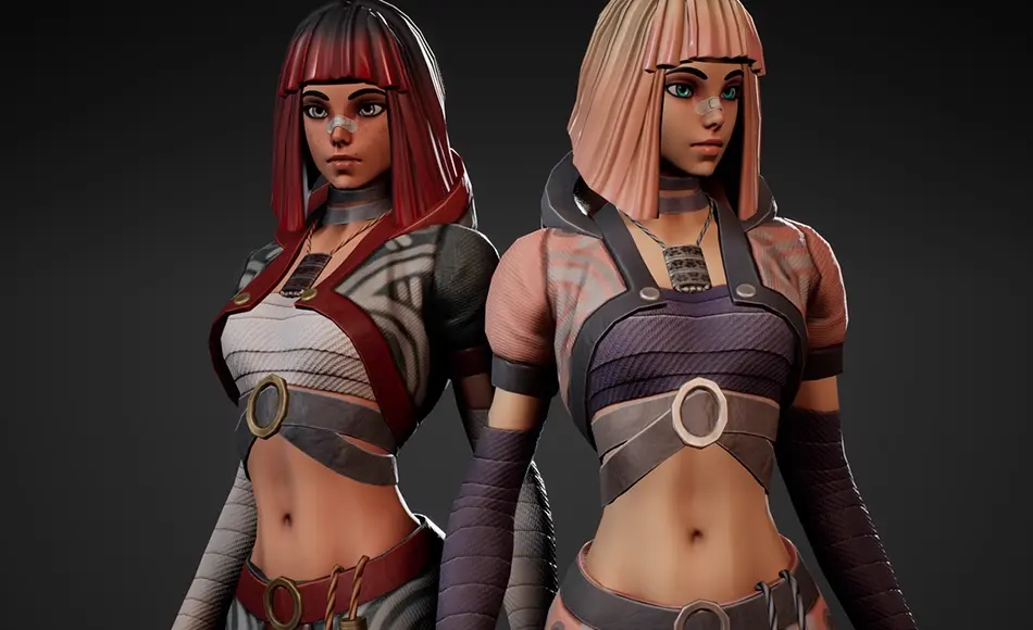 【UE5】风格化角色 Yuko – Stylized Character