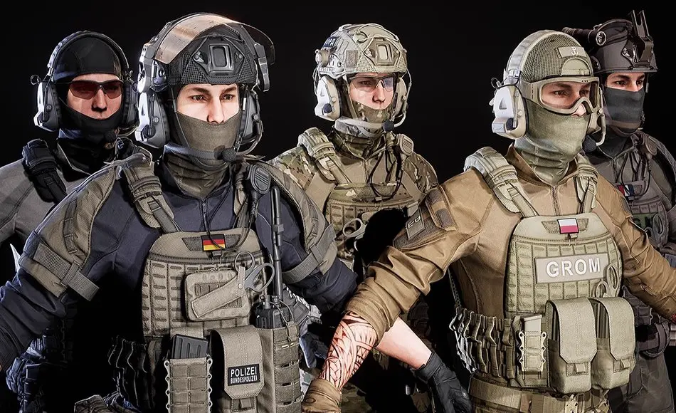 【UE5】模块化士兵包 MODULAR SOLDIER PACK Vol. 1
