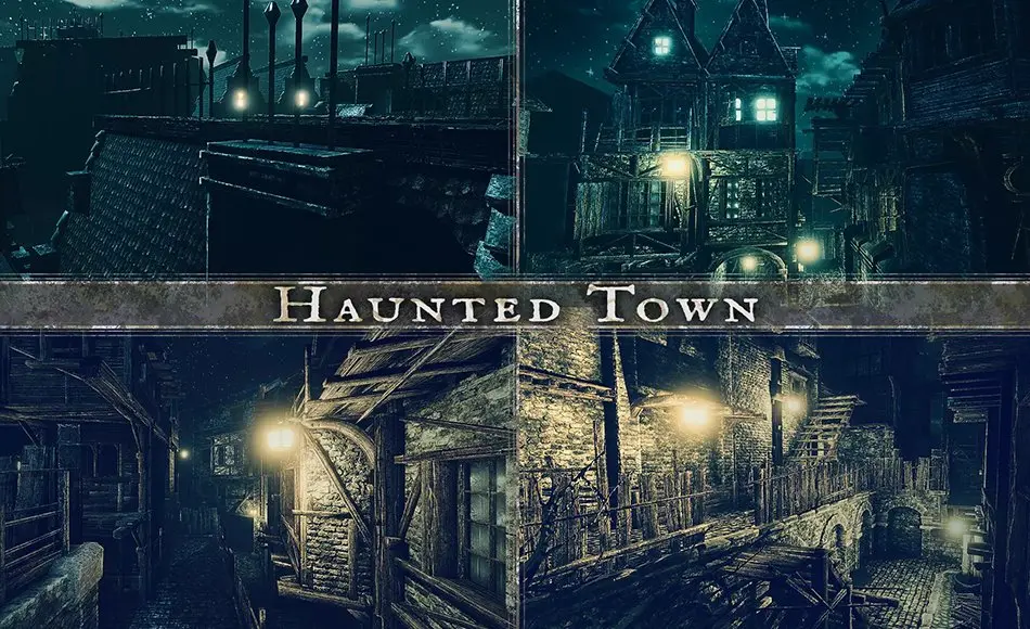 Unity场景 – 恐怖小镇 Haunted Town