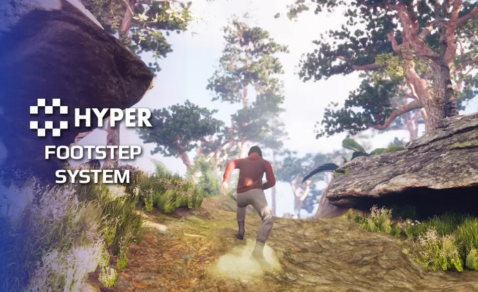 【UE5】超级脚步系统 Hyper Footstep System v4