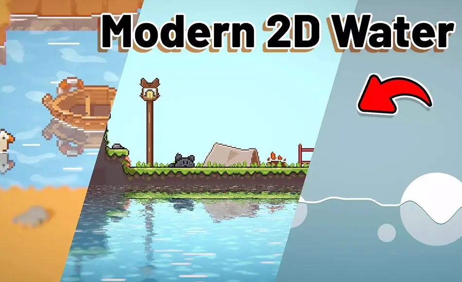 Unity材质 – 程序化水材质 Modern 2D Water : 2/2.5D simulated URP water Unity材质 – 程序化水材质 Modern 2D Water : 2/2.5D simulated URP water