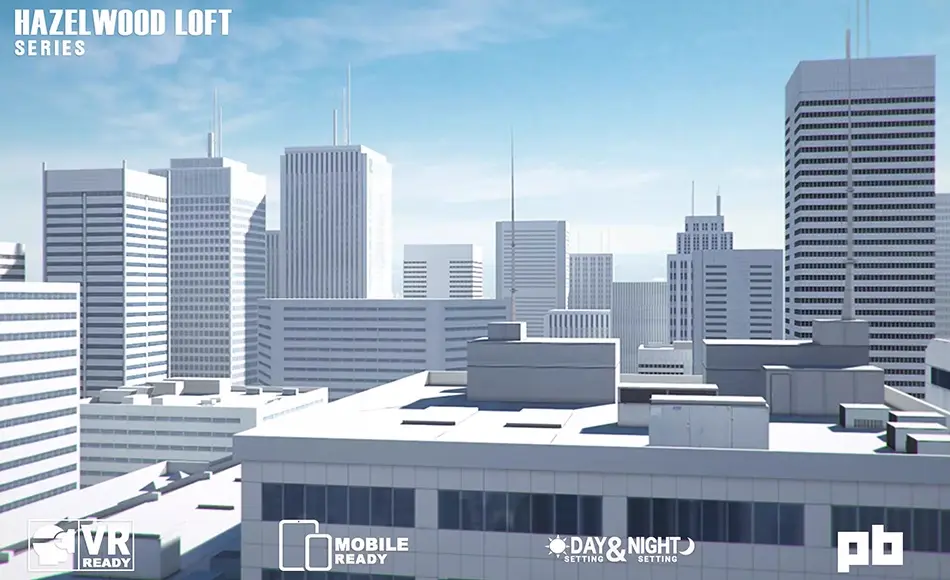 Unity资产 – 城市与天台套装 City & Terrace Pack