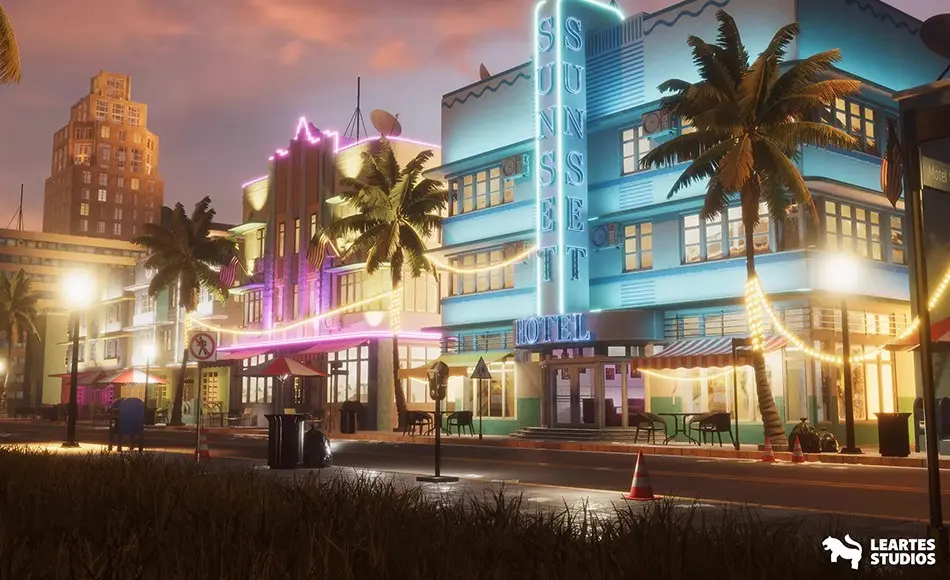 Unity场景 – 迈阿密城市环境 Miami Vice City