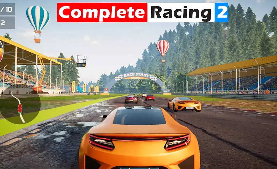 Unity开发 – 完整赛车游戏开发模板 Complete Racing Game 2 (Mega Game)