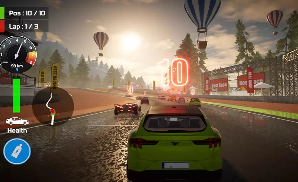 Unity开发 – 完整赛车游戏开发模板 Complete Racing Game URP (All in One)