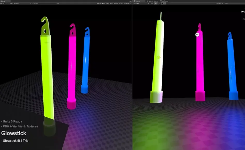 Unity资产 – 荧光棒安全灯 Glowstick Safety Light Unity资产 – 荧光棒安全灯 Glowstick Safety Light