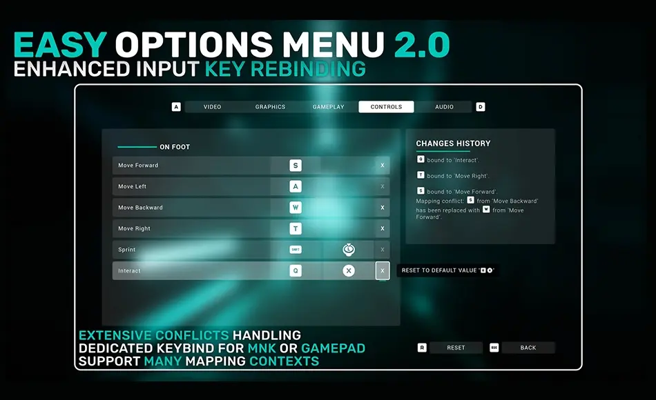 【UE5】简易选项菜单 Easy Options Menu 【UE5】简易选项菜单 Easy Options Menu