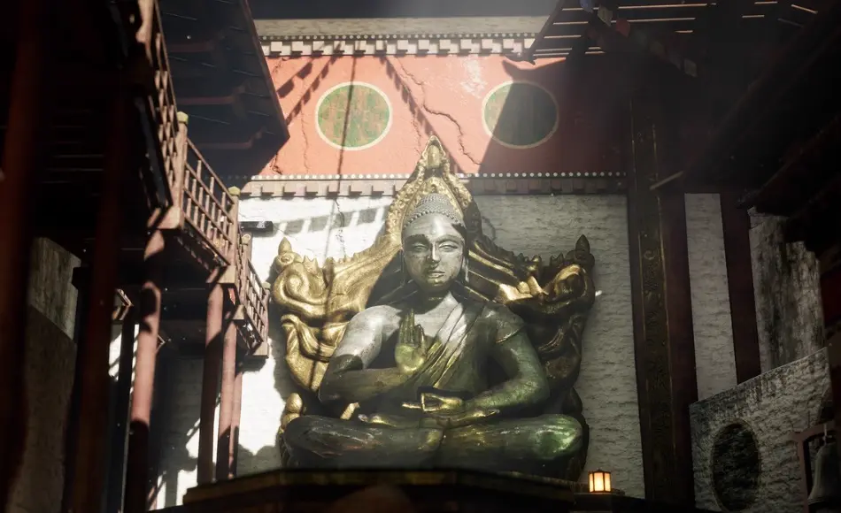 【UE5】佛教寺院环境 Buddhist Monastery Environment
