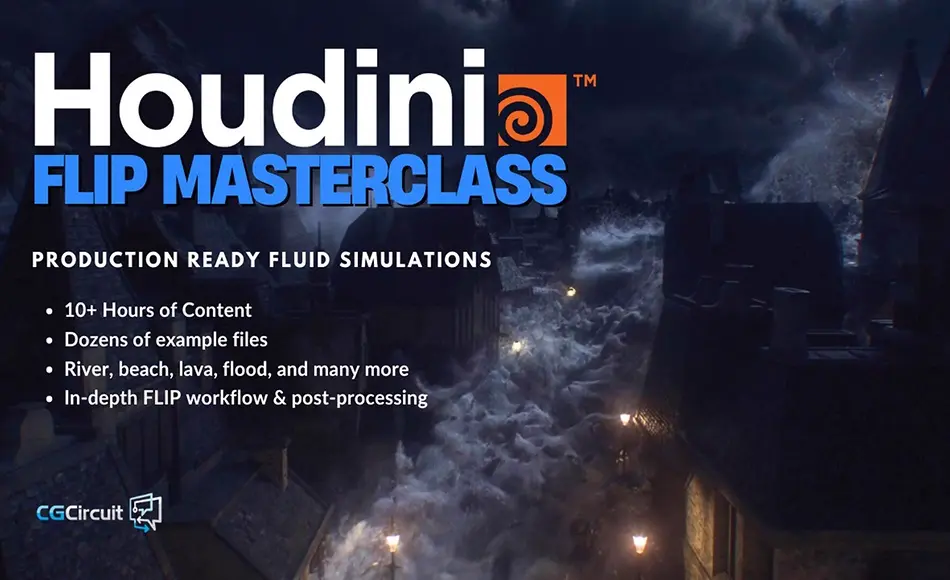 【中文字幕】流体模拟大师教程 Houdini FLIP Masterclass 【中文字幕】流体模拟大师教程 Houdini FLIP Masterclass