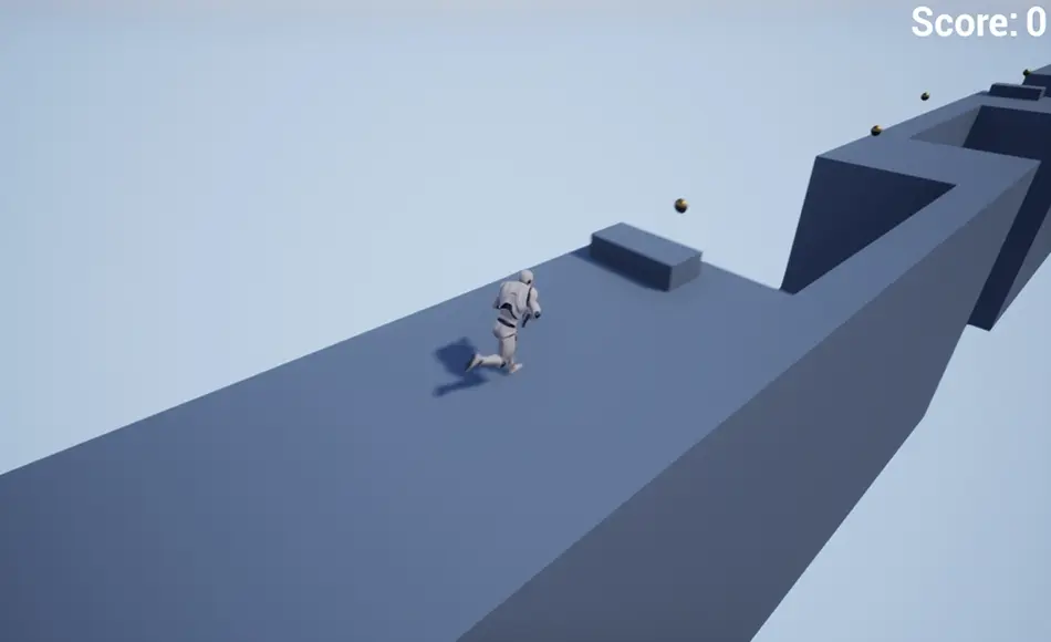 【UE5】无尽的跑酷射击模板 Endless Runner Shooter Template