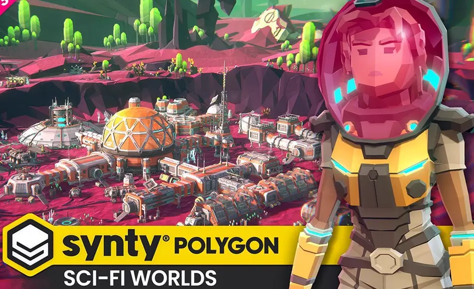 Unity资产 – 风格化科幻世界 POLYGON – Sci-Fi Worlds Pack