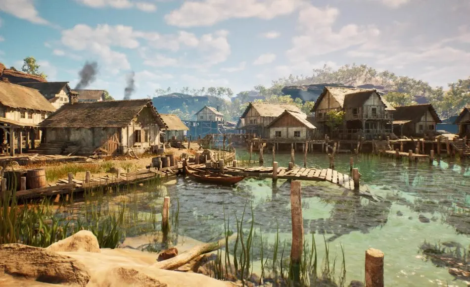 【UE5】中世纪海滨村庄 Medieval Seaside Village