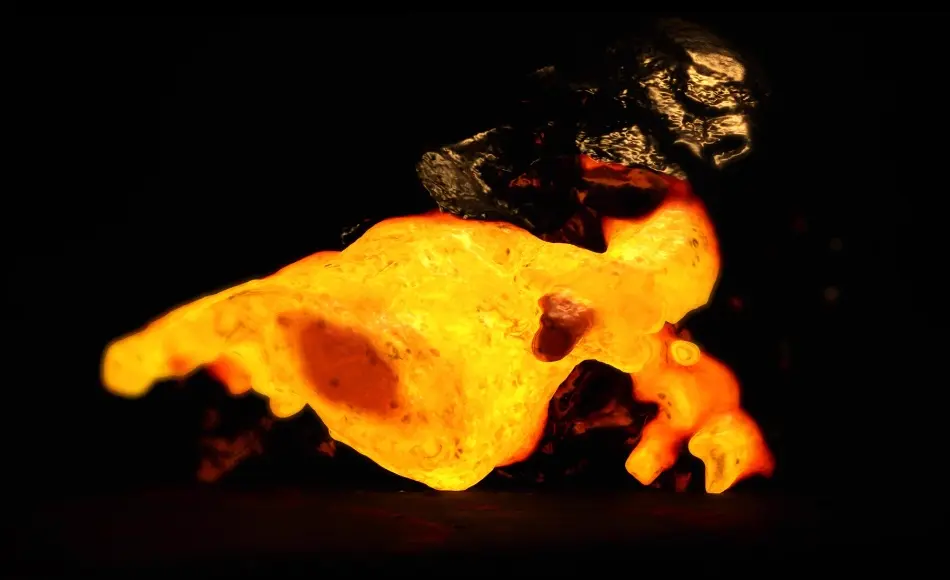 Houdini工程 – 岩浆熔化特效 Cinematic MagmaLiquid Gold Melting FX for Houdini