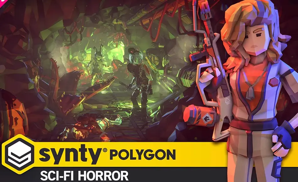 Unity资产 – 恐怖科幻资产包 POLYGON – Sci-Fi Horror Pack