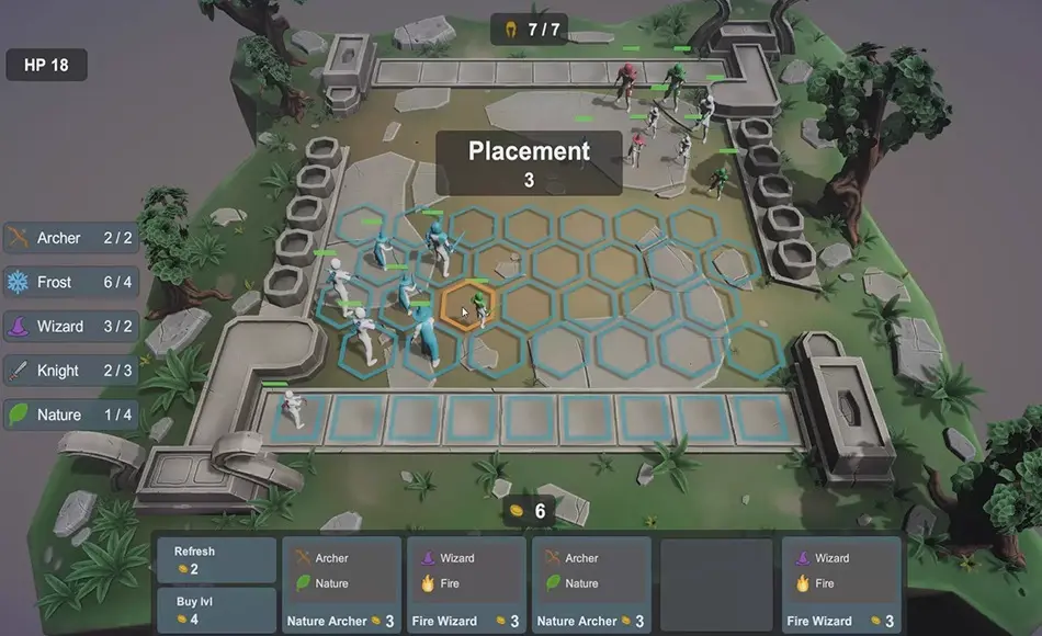 Unity开发 – 策略自走棋游戏开发模板 Auto Chess