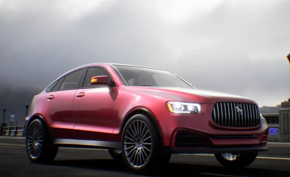 【UE5】可驾驶汽车 SUV 02 Driveable Animated Realistic ( SUV Car Vehicle Cars Vehicles Drive )