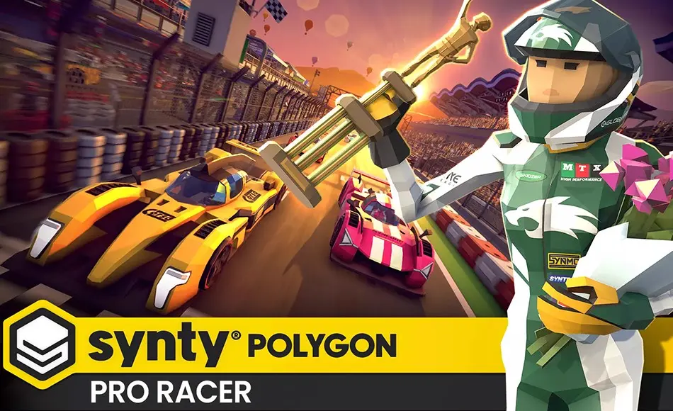 Unity资产 – 风格化专业赛车资产包 POLYGON – Pro Racer Pack