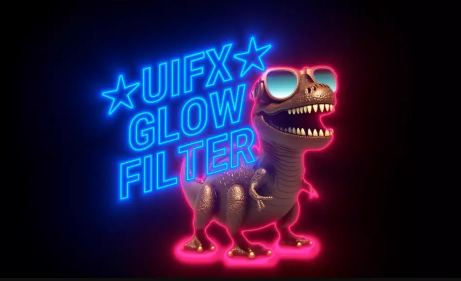 Unity特效 – 辉光效果插件 UIFX Legacy 1.x – Glow Filter