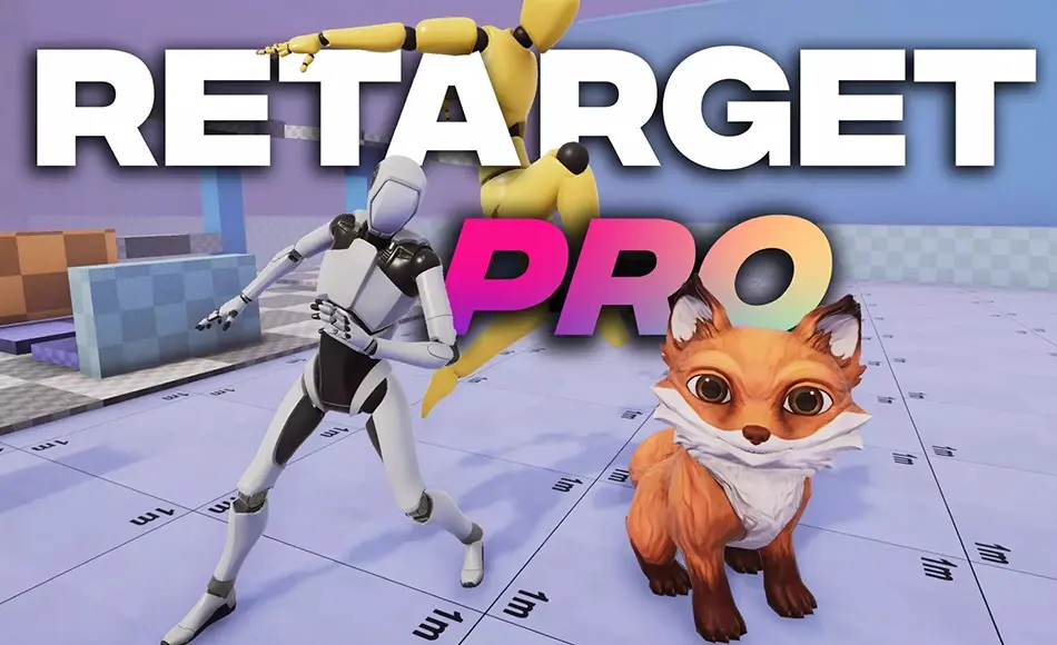 Unity插件 – 动画重定向 Retarget Pro V5