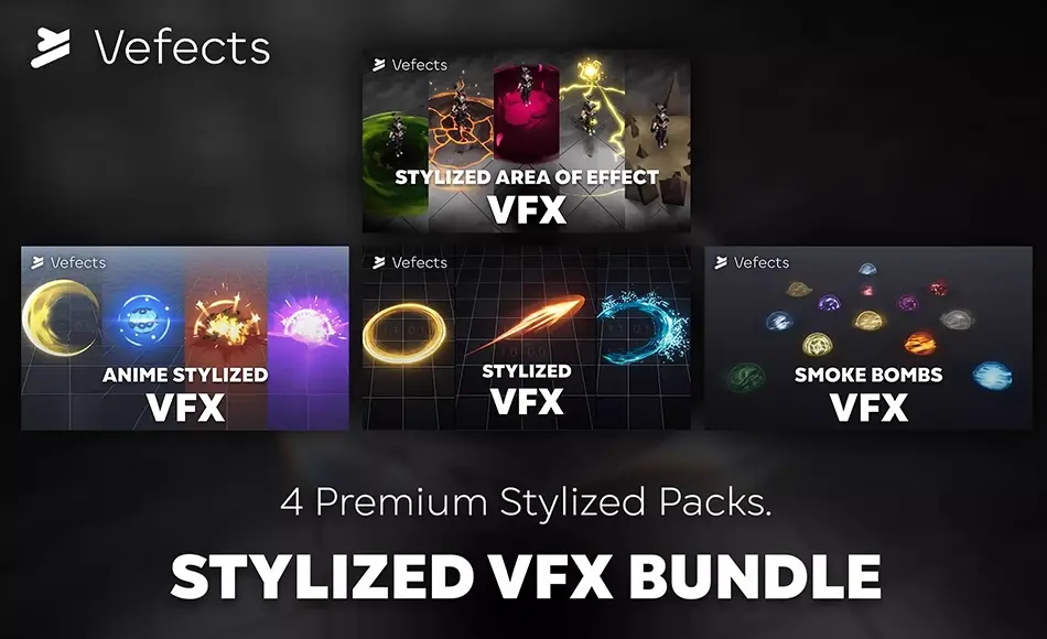 Unity特效 – 风格化游戏特效 Stylized VFX Bundle