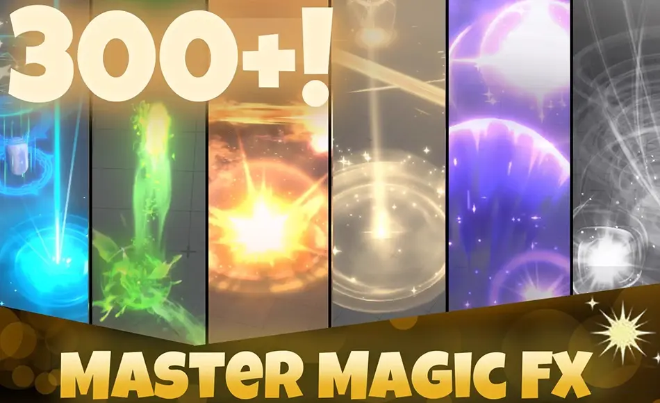 Unity特效 – 魔法粒子特效 Master MagicFX Bundle